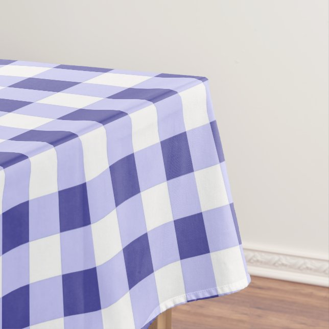 Nappe Tartan bleu lavande (In Situ)