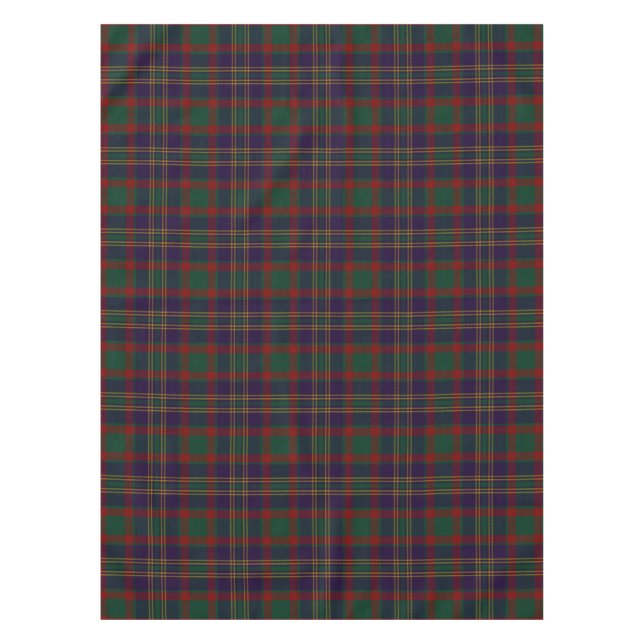 Nappe Tartan d'Irlandais du comté de liège (Devant)