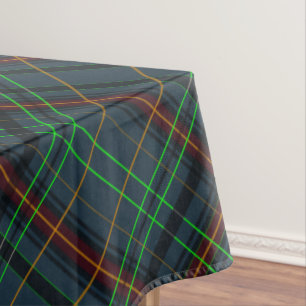 Nappe Tartan en bleu, orange, vert...