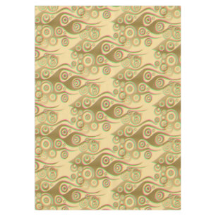 Nappe Tattoo flammes & cercles motif + votre backgr.
