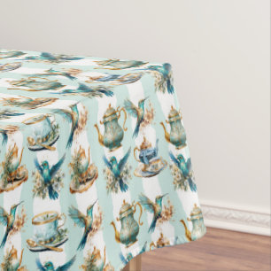 Nappe Tea Time Avec Colibris