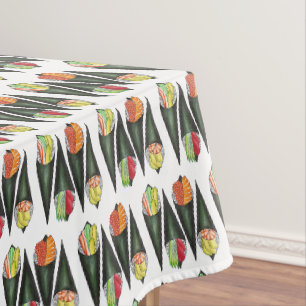 Nappe Tempaki Sushi Rolls À Main Rolls Cuisine Japonaise