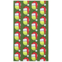 Tennis Noël avec balle de tennis pour joueur