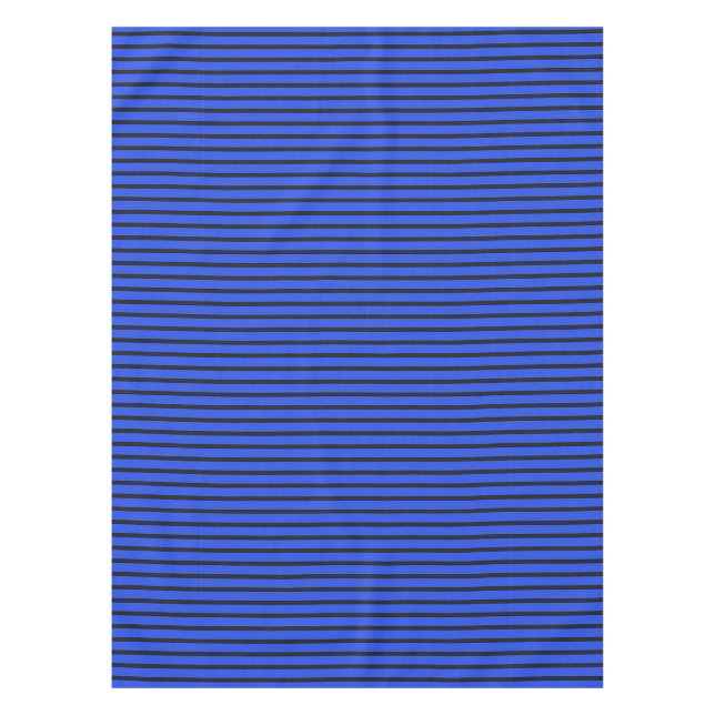 Nappe Texture rayée bleue (Devant)