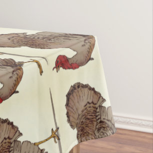 Nappe Thanksgiving sauvage de la Turquie