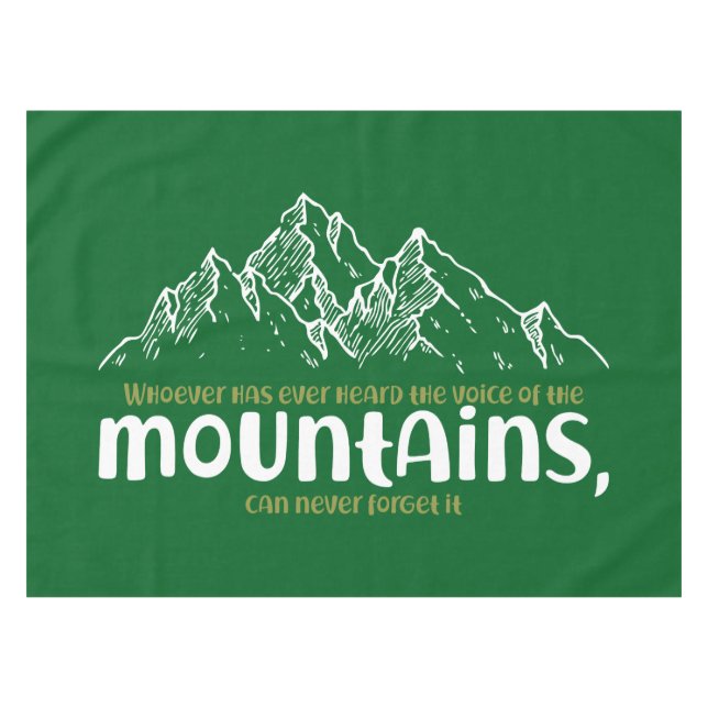 Nappe The Voice of the Mountains (Devant (Horizontal))