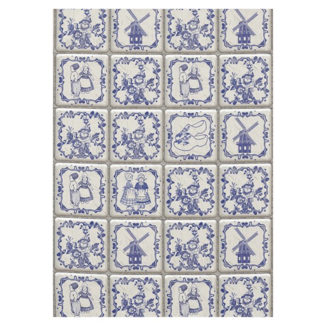 Nappe Tiles de Delfts (Devant)