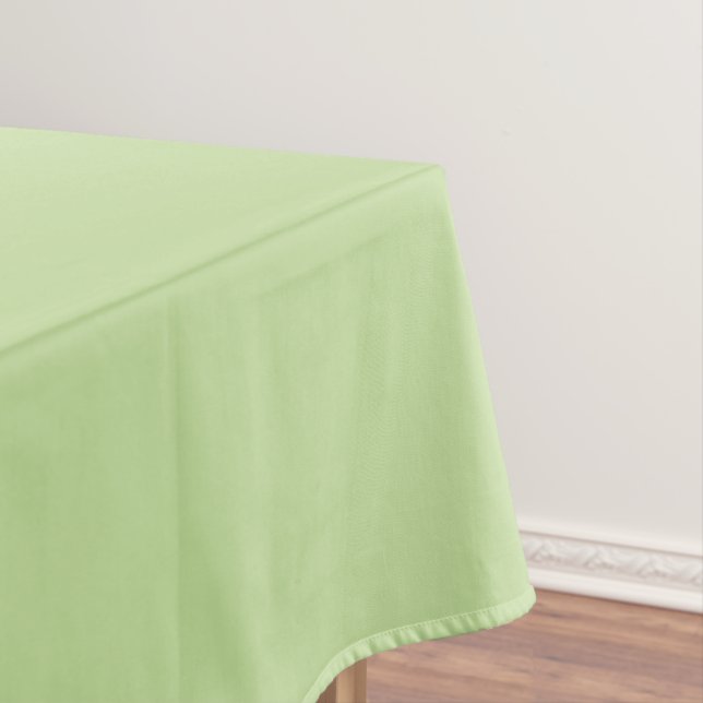 Nappe Tissu de table verte pâle souple (In Situ)