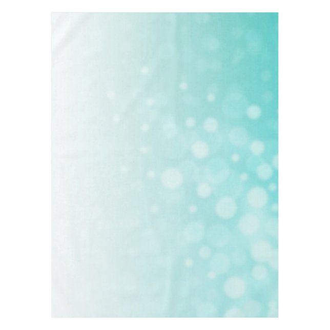 Nappe Tissus de table de Mariage Turquoise dégradant (Devant)