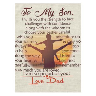Nappe To my son Lovely Letter To Him
