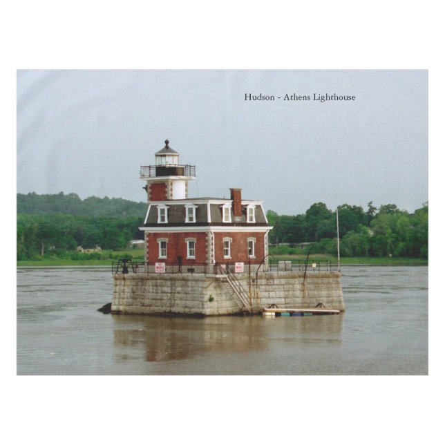 Nappe Toile de table du phare Hudson Athens (Devant (Horizontal))