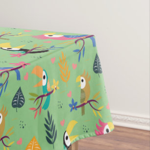 Nappe Toucans et perroquets