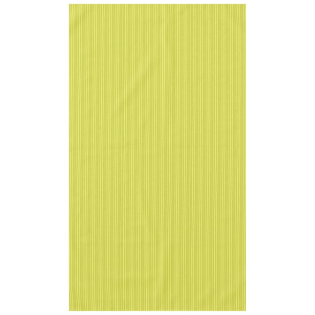 Nappe Traces verticales Chartreuse Jaune Vert (Devant)