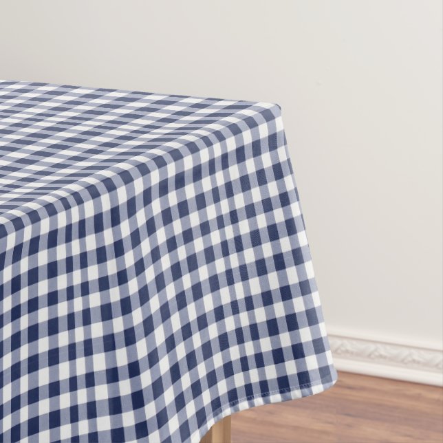 Nappe Traditional Blue Vichy Christmas (In Situ)