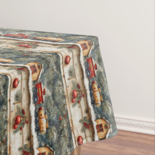 Nappe Trains aquarelle Gare ferroviaire