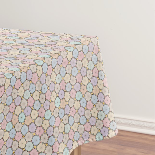 Nappe Tranches de bois pastel (In Situ)