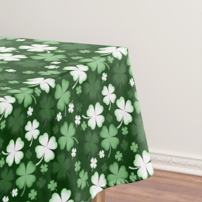 Nappe Trèfle vert, jour de la Saint-Patrick (In Situ)