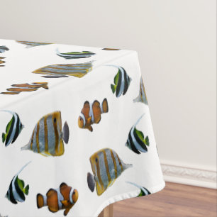 Nappe Tropical Fish Frenzy (Choisissez la couleur)