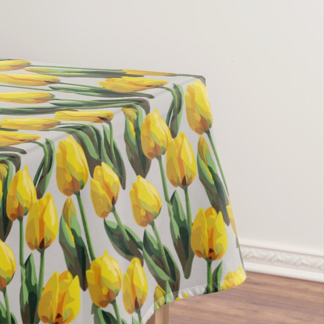 Nappe Tulipes jaunes (In Situ)