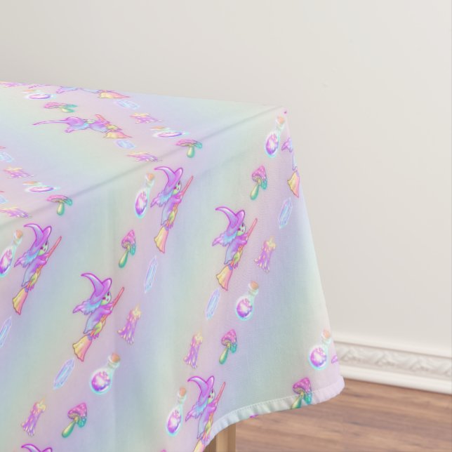 Nappe Un joyeux Motif Rainbow de la sorcière volant (In Situ)