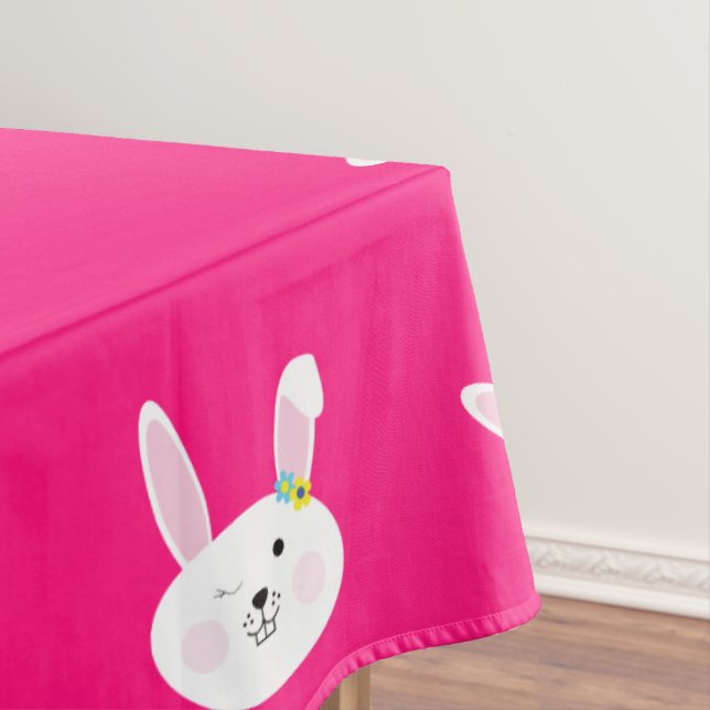Nappe Un lapin mignon, un lapin mignon, 1er anniversaire (In Situ)
