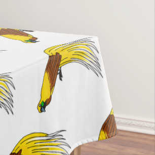 Nappe Un petit oiseau de paradis
