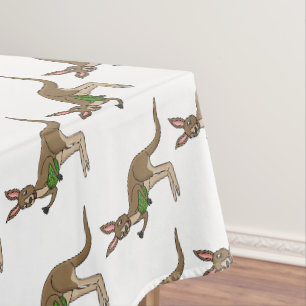 Nappe Une jolie illustration de kangourou australien