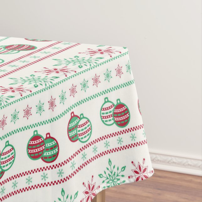 Nappe Vacances Motif de Noël moche (In Situ)