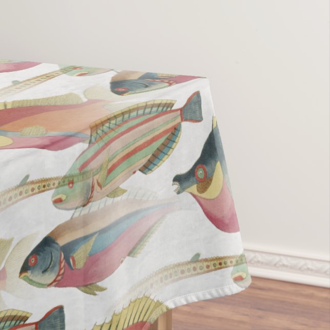 Nappe Vaisselle merveilleuse de poissons d'océan profond (In Situ)