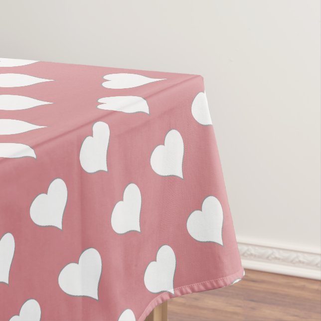 Nappe Valentine's Tablecloth Custom Valentine Love Decor (In Situ)