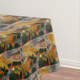 Nappe Van Gogh Paysage avec Maison et Plowman