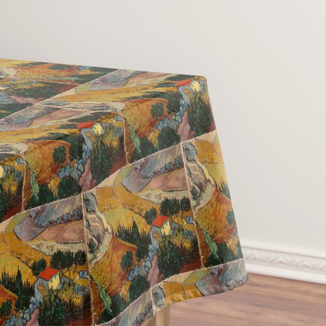 Nappe Van Gogh Paysage avec Maison et Plowman (In Situ)