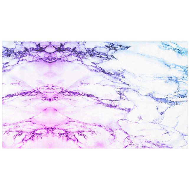 Nappe Variété de violets et aspect marbre à veine bleuât (Devant (Horizontal))