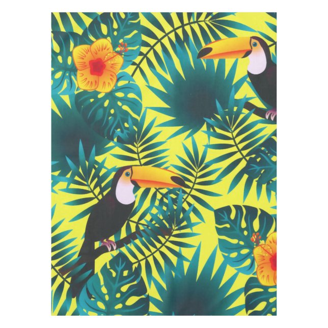 Nappe Végétation d'été Foliage de la Jungle tropicale To (Devant)