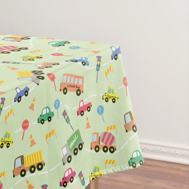 Nappe Véhicules de transport vert (In Situ)