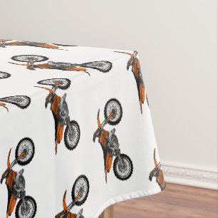 Nappe Vélo droit hors route moto / motocross dessin anim