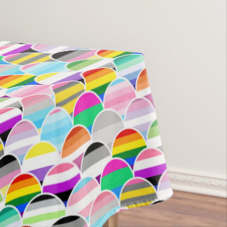 Nappe Ventilateurs de drapeau de fierté LGBTQIA+ Queer e