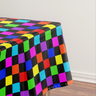 Nappe Vérificateur néon multicolore