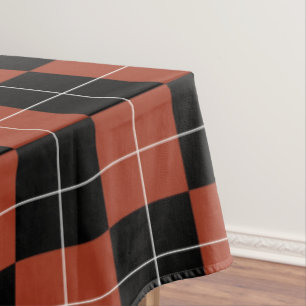 NAPPE VÉRIFICATION ROUGE ET NOIR