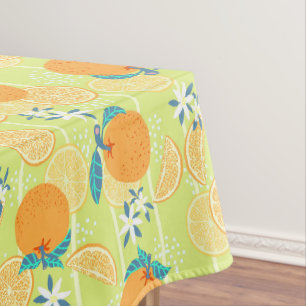 Nappe Vert d'été orange