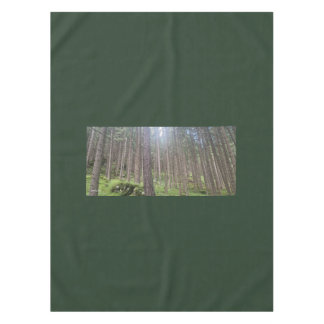 Nappe Vert forêt - Panneau photo de la forêt