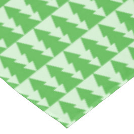 Nappe VERTE de vacances d'ARBRES de NOËL