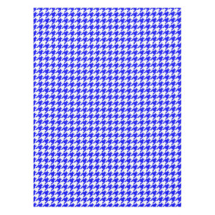 Nappe Vichy Bleu Blanc à Carreaux Pied-de-Poule