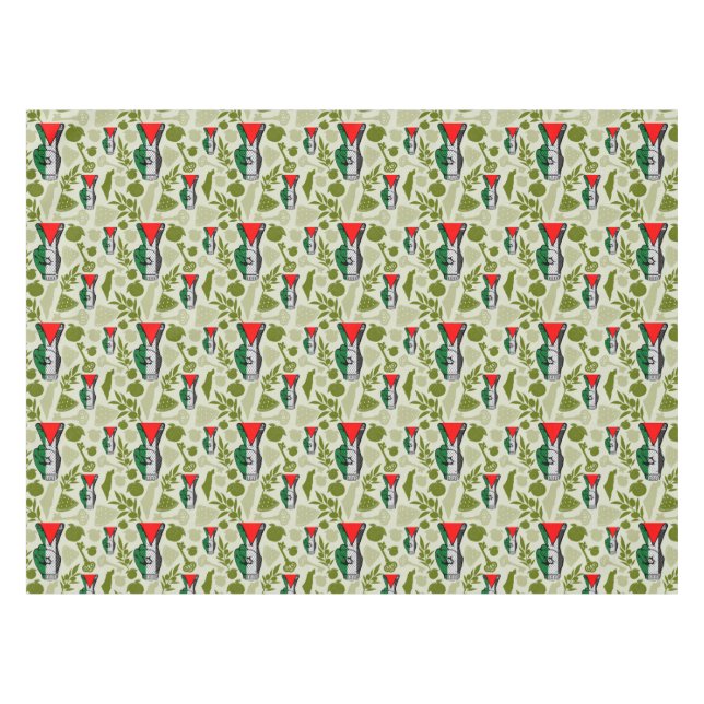 Nappe Victory Sign Hand Resistance Red Triangle Symbol (Devant (Horizontal))
