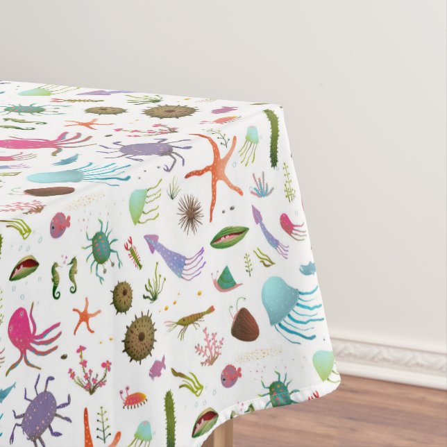 Nappe Vie marine colorée (In Situ)