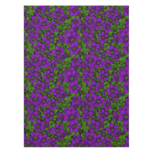 Nappe Vigne de Clematis pourpre