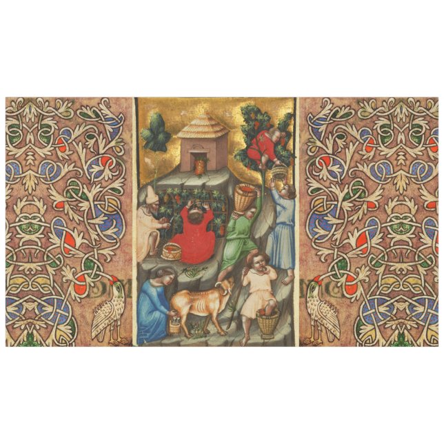 Nappe VIGNOBLE DE CÉRÉALES MOYENNES HARVEST Grapevine an (Devant (Horizontal))