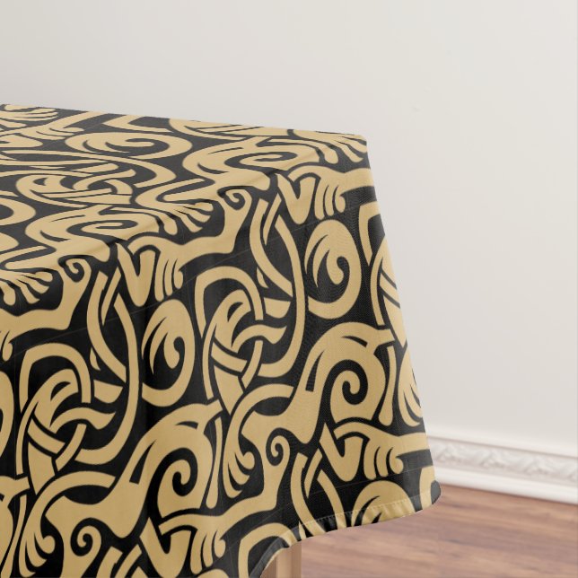 Nappe Viking Celtic Intertwining Motif animal (In Situ)