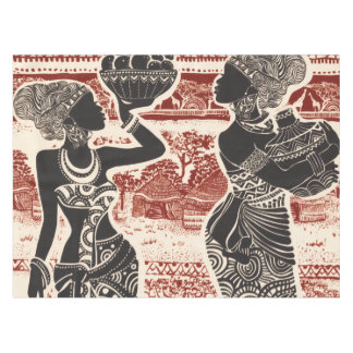 Nappe Village des femmes africaines tribales de vintage 