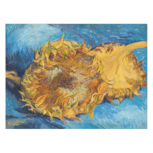 Nappe Vincent van Gogh - Deux tournesols coupés
